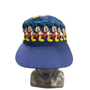 Mickey Mouse Disney Hat Cap New‎ With Tags All Over Print Disney World